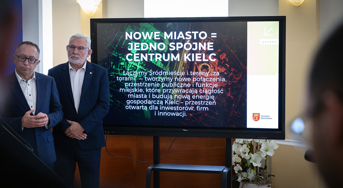 Podpisanie listu intencyjnego dotyczącego modernizacji linii kolejowej nr 8 w Kielcach