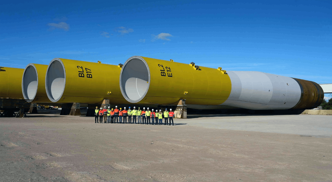 Monopale dla Baltica 2 – pierwsza partia monopali gotowa