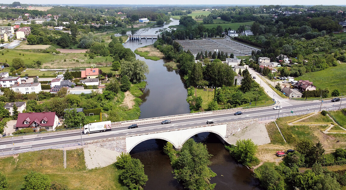 Most na rzece Drwęcy – poszerzenie mostu na DK10 w Lubiczu