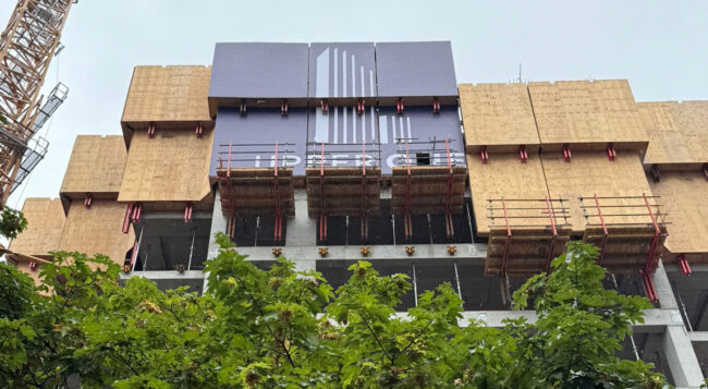 Budowa kompleksu Upper One w Warszawie