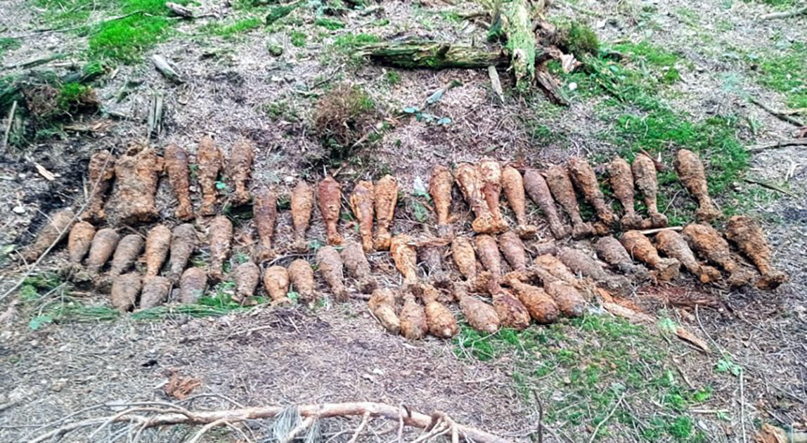 Niewybuchy odkryte na budowie drogi ekspresowej S19