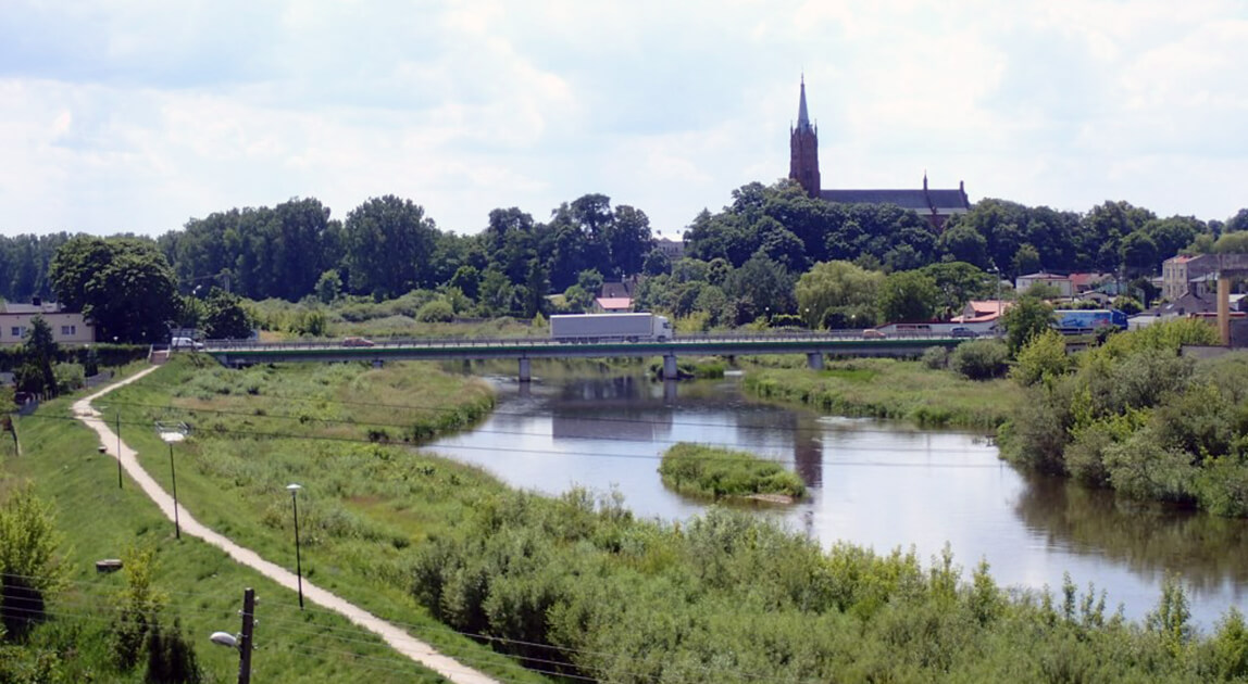 Postępują prace nad projektem mostu na Pilicy w Sulejowie - obecny most w Sulejowie