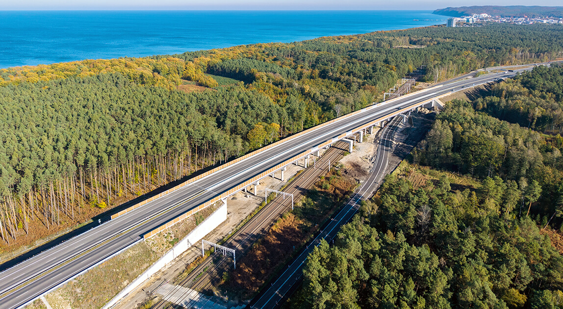 Obiekt WE-10 w kierunku Międzyzdrojów – droga ekspresowa S3