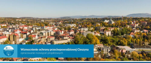 Prace projektowe nad koncepcją zabezpieczenia przeciwpowodziowego Cieszyna