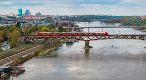 Pociąg Szybkiej Kolei Miejskiej Warszawa – jubileusz 20-lecia