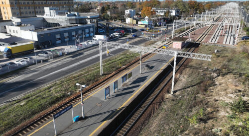 Przystanek Warszawa Anin - rozbudowa linii otwockiej – cztery tory i nowe przystanki