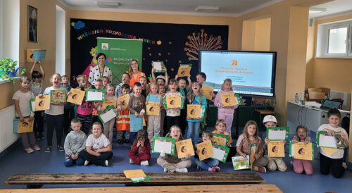 Rozmowy o bezpieczeństwie w Szkole Podstawowej w Pielgrzymce