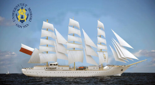 Projekt żaglowca dla Uniwersytetu Morskiego w Gdyni – nowoczesne statki dla polskich uczelni morskich