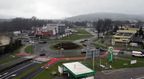 Rondo gen. Okulickiego w Wadowicach – projekt południowej obwodnicy Wadowic - wniosek o ZRID