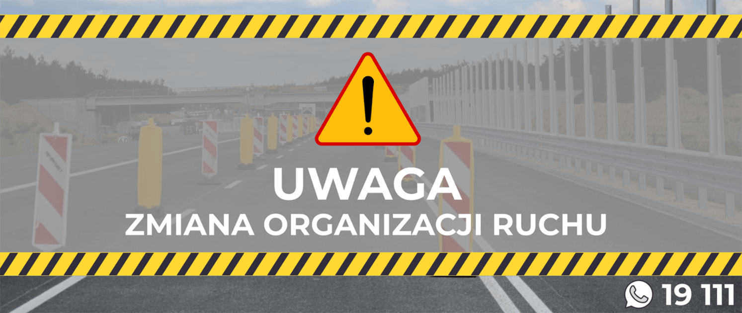 Zmiana organizacji ruchu – rozbudowa mostów w Ujściu
