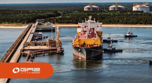 400. dostawa LNG – rozładunek gazowca w terminalu - GAZ-SYSTEM