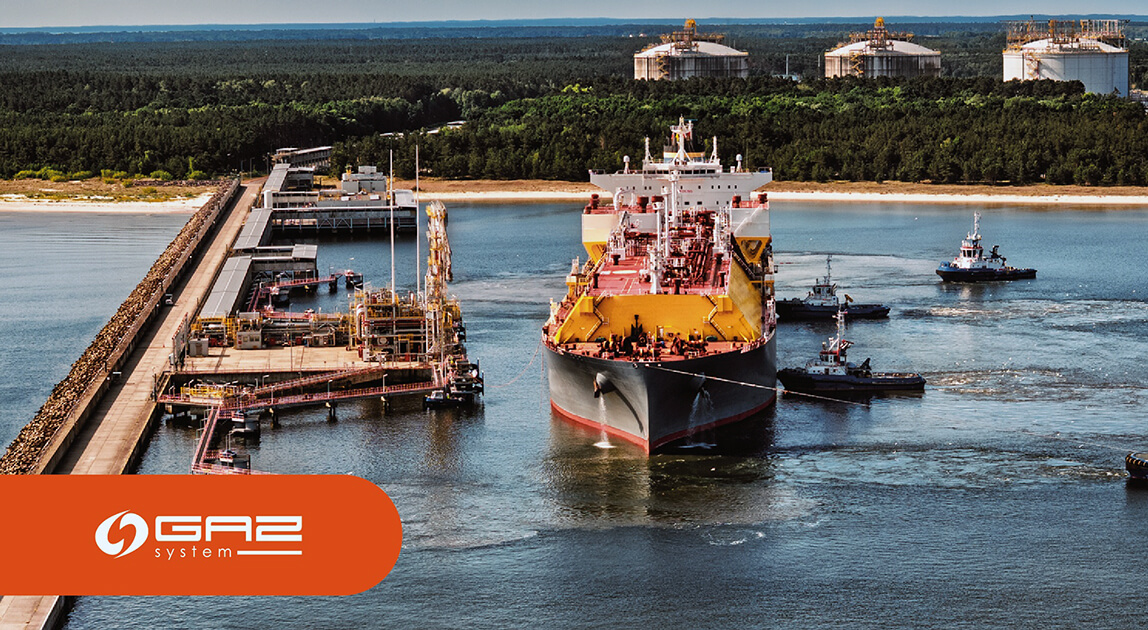 400. dostawa LNG – rozładunek gazowca w terminalu - GAZ-SYSTEM