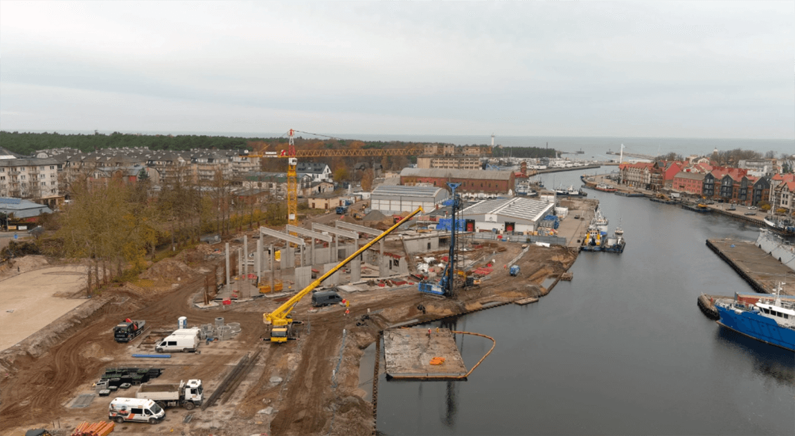 budowa bazy O&M w Ustce – PGE Baltica