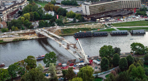 Kładka pieszo-rowerowa Kazimierz–Ludwinów