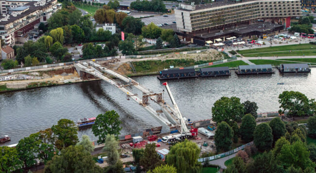 Kładka pieszo-rowerowa Kazimierz–Ludwinów