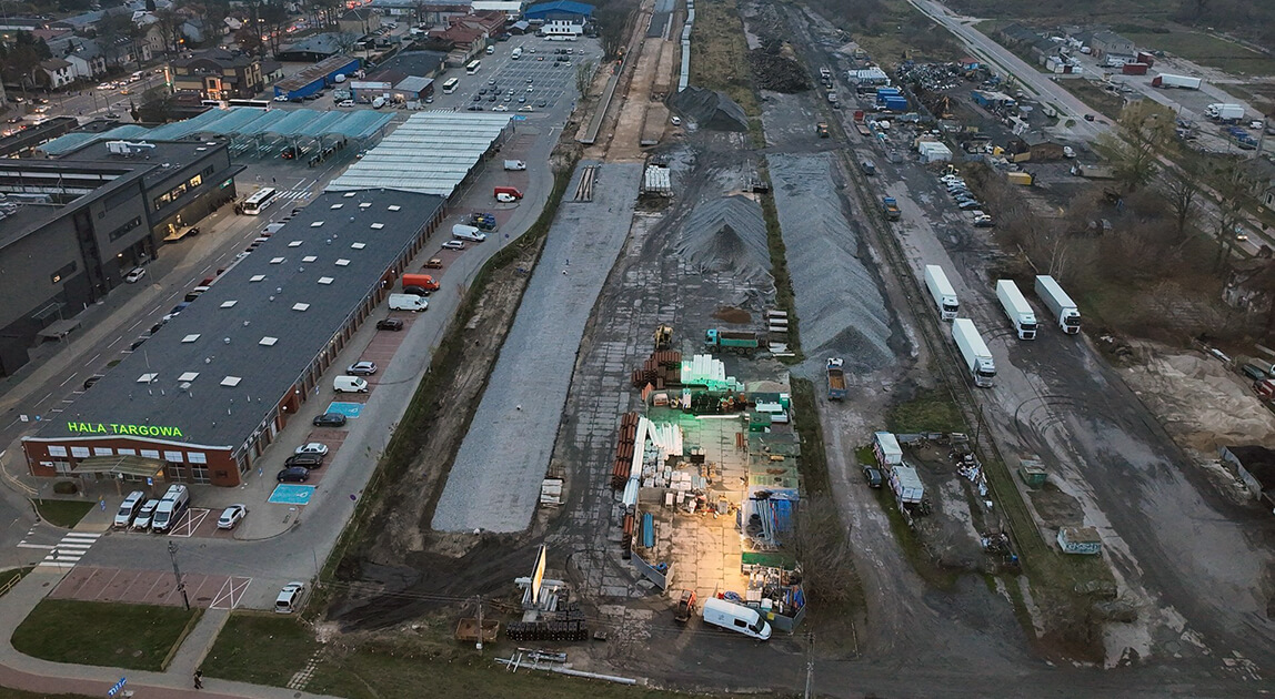 Budowa stacji kolejowej w Łomży - pociągi wrócą do Łomży