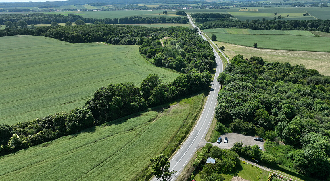 Przetarg na budowę obwodnicy Prudnika w ciągu DK41 - obecny fragment DK41 w Prudniku