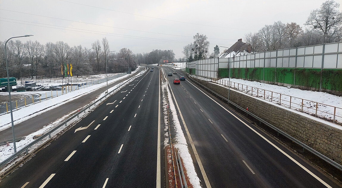 Przebudowana DK91 Częstochowa – Nowa Wieś