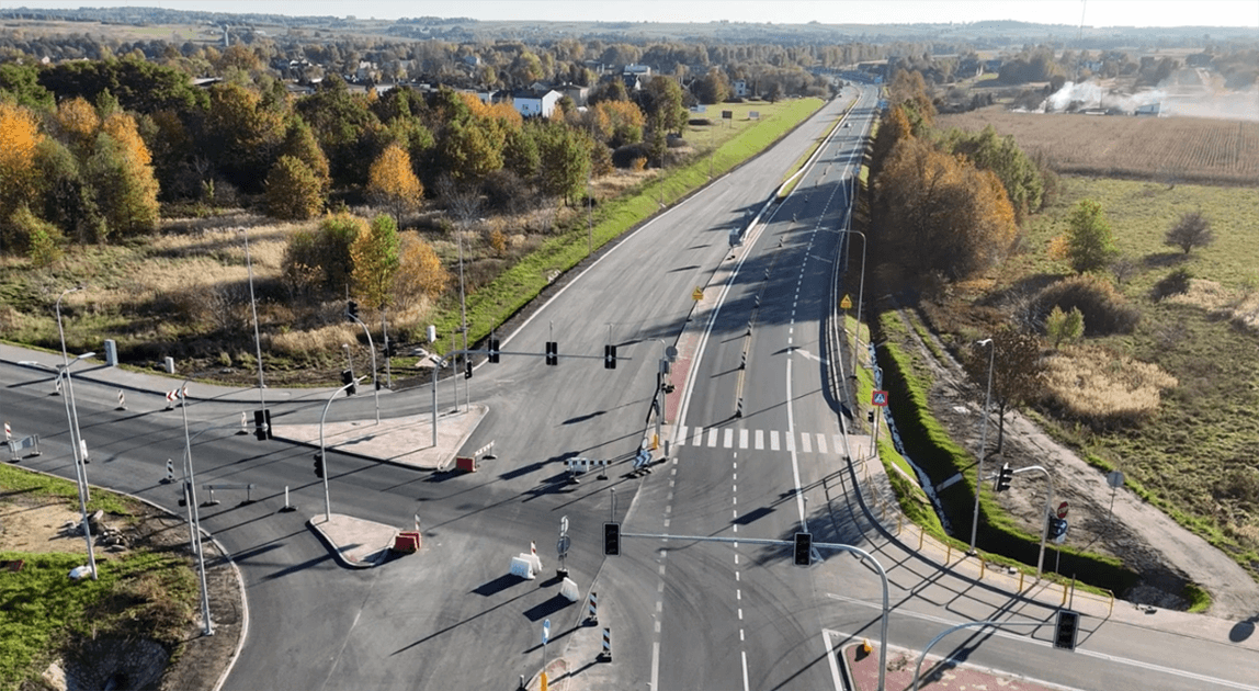 DK91 Siedlec Duży – Koziegłowy po modernizacji”