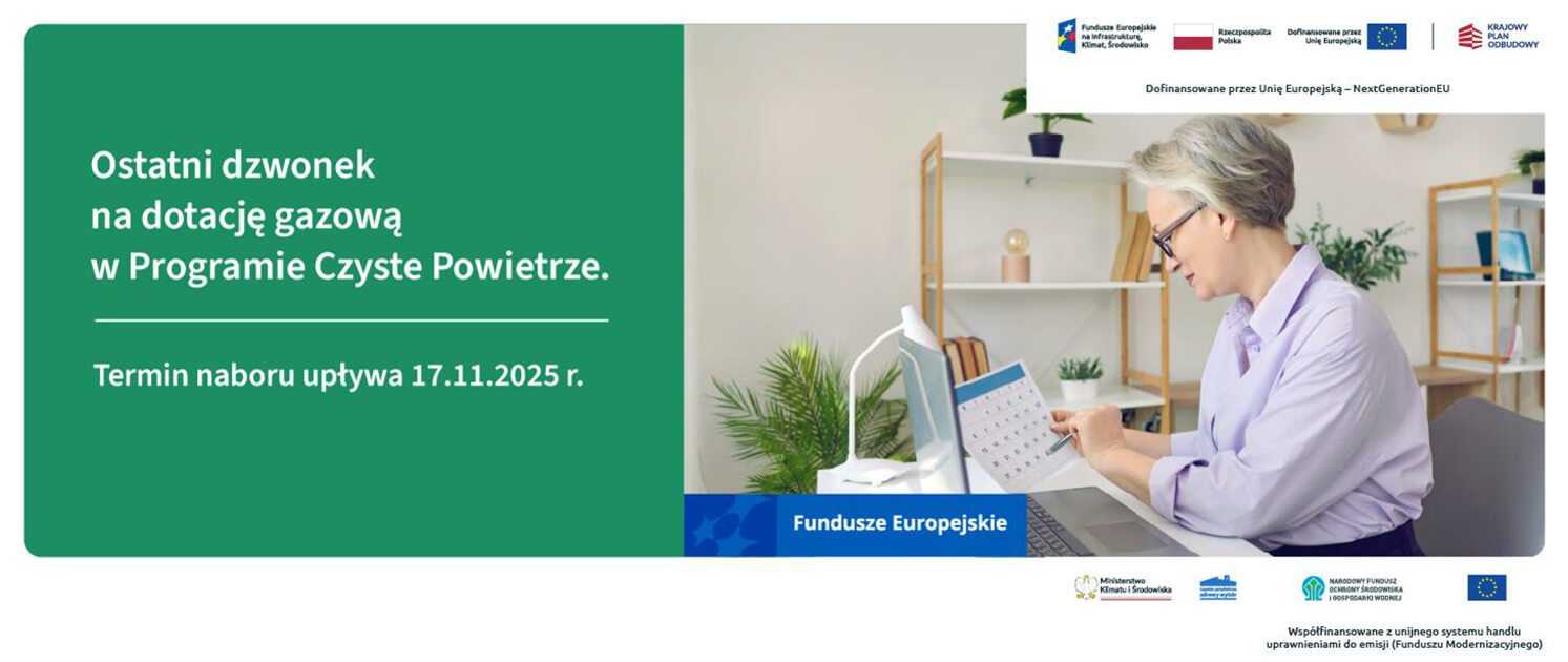 Kończy się nabór na dofinansowanie kotła gazowego – Program Czyste Powietrze