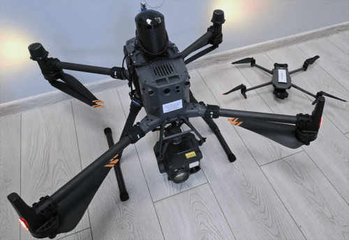 TAURON Dystrybucja flota dronów - dron