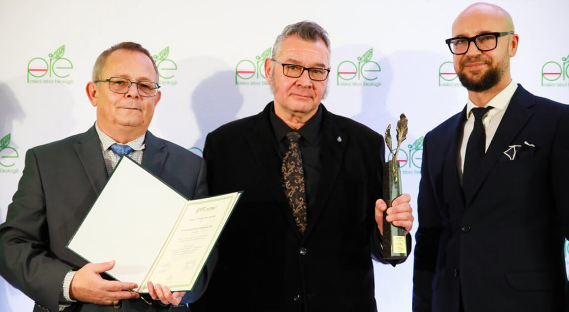 Nagroda EKOLAUR – statuetka wręczona Wodociągom Miasta Krakowa