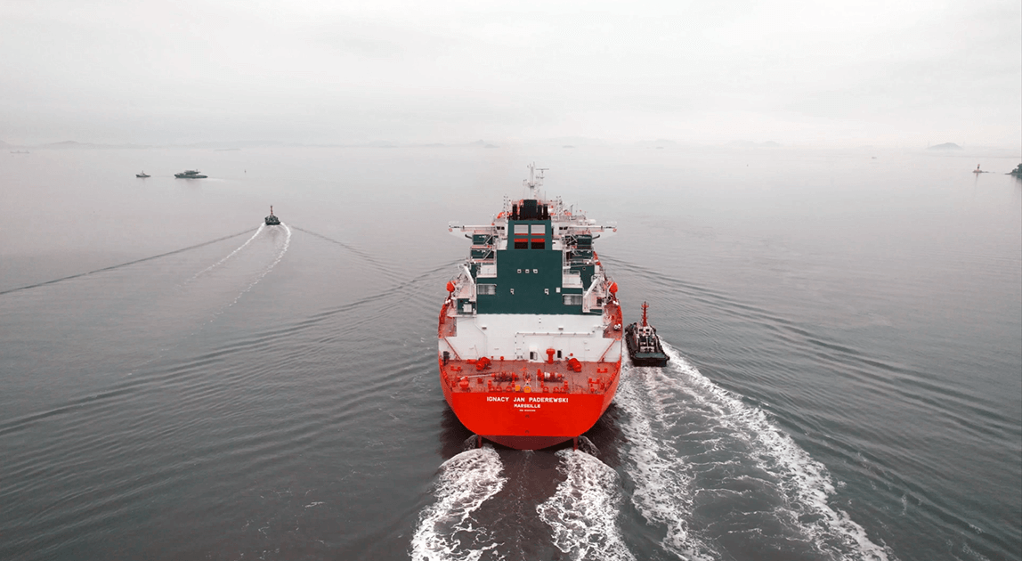 Kontrakt gazowy ORLEN z Naftogazem – gazowiec