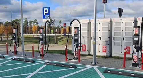 Hub szybkiego ładowania na MOP Olsztynek Południe