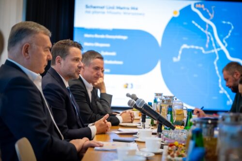 Prezentacja linii M4 warszawskiego metra