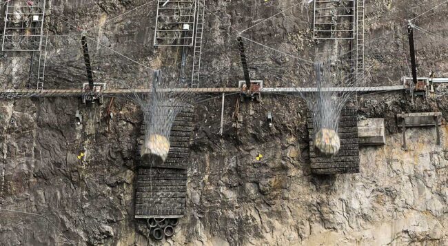 Test Bariery przeciwodłamkowej rocco