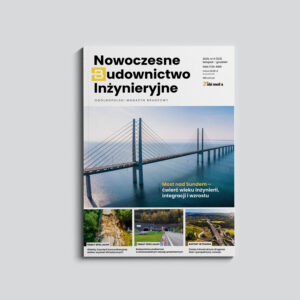 Okładka czasopisma „Nowoczesne Budownictwo Inżynieryjne”, wydanie listopad-grudzień drukowane