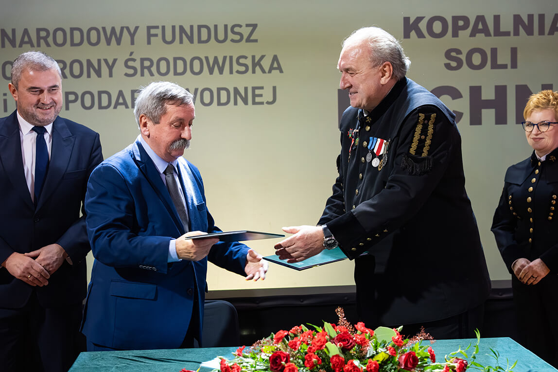 Przebudowa szybu Campi – wsparcie NFOŚiGW – podpisanie umowy o dofinansowanie