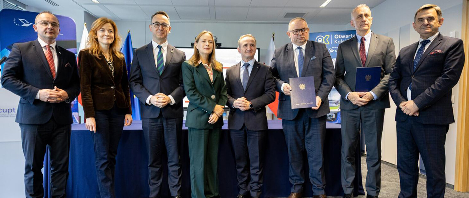 Nowy tabor kolejowy z KPO - podpisanie dwóch umów CUPT