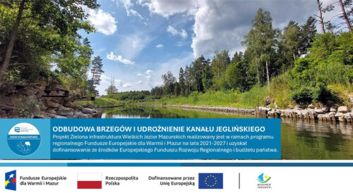 Projekt odbudowy Kanału Jeglińskiego – Zielona Infrastruktura Mazur