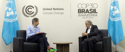 Spotkanie Krzysztofa Bolesty z António Guterresem – sprawiedliwa transformacja klimatyczna