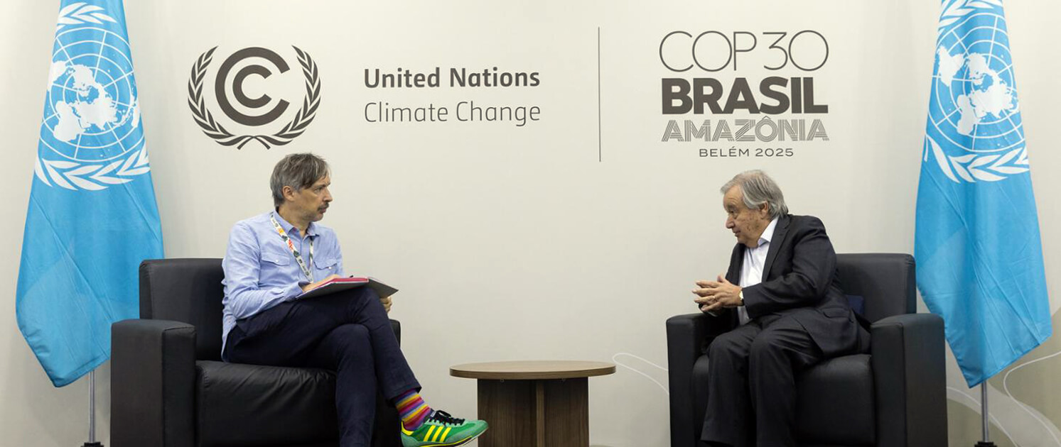 Spotkanie Krzysztofa Bolesty z António Guterresem – sprawiedliwa transformacja klimatyczna