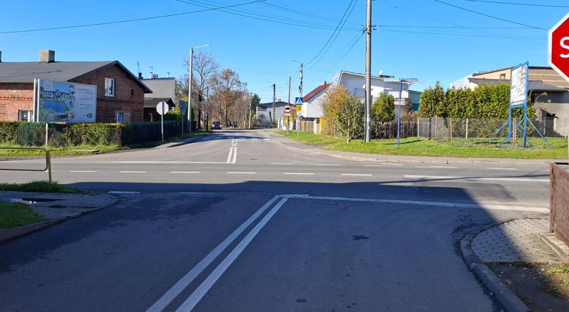 Skrzyżowanie na DK78 w Reptach - poprawa bezpieczeństwa