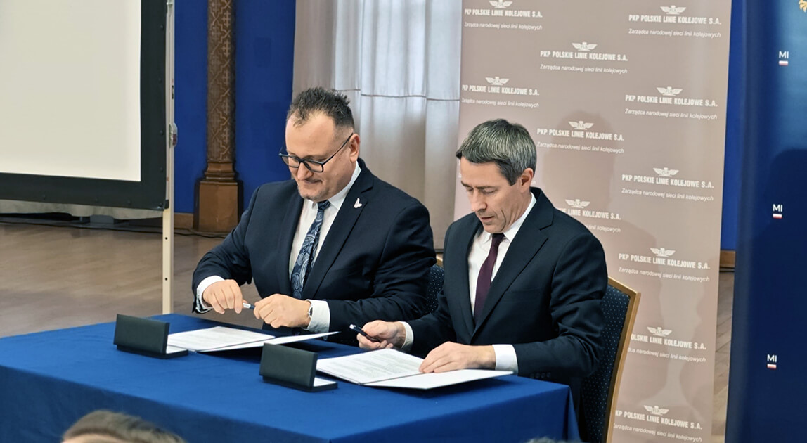 Podpisanie porozumienia pomiędzy PLK i CPK – wrocławski węzeł kolejowy