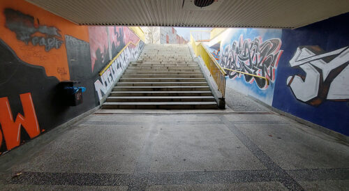 Remont przejścia podziemnego w Głogowie