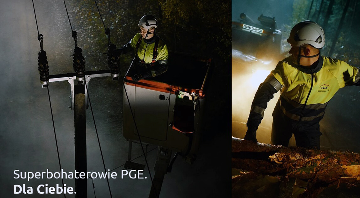 Kampania Superbohaterowie PGE. Dla Ciebie.