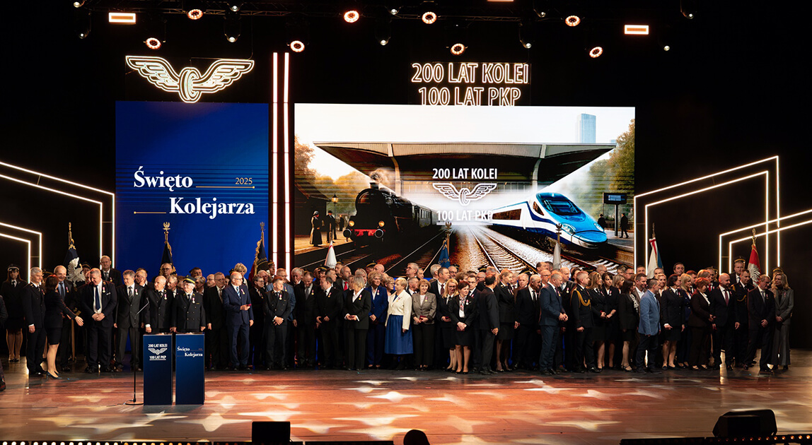 Uroczystość Święta Kolejarza w Teatrze Wielkim