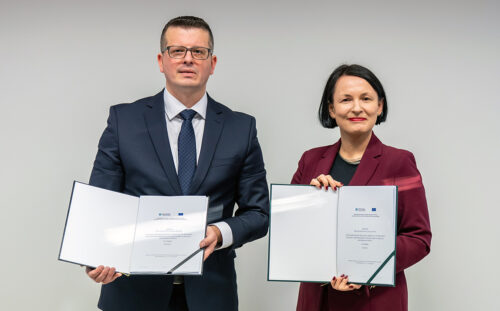 Dofinansowanie dla biogazowni komunalnej w Łężycach – podpisanie umowy o wsparcie z Funduszu Modernizacyjnego