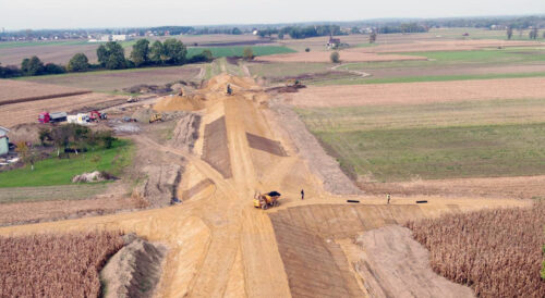 Modernizacja wałów przeciwpowodziowych