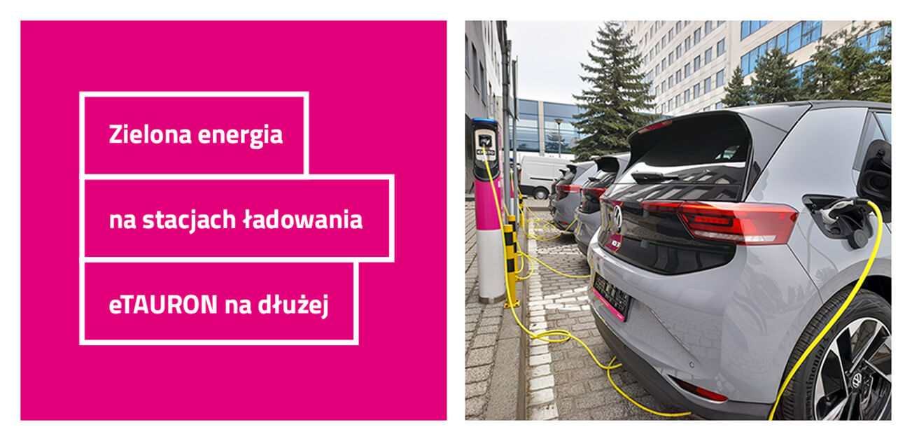 Zielona energia eTAURON – stacja ładowania samochodów elektrycznych
