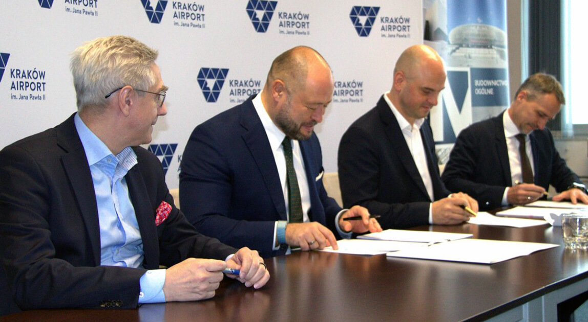 Stacja Uzdatniania Wody Kraków Airport – podpisanie umowy Mostostal Warszawa