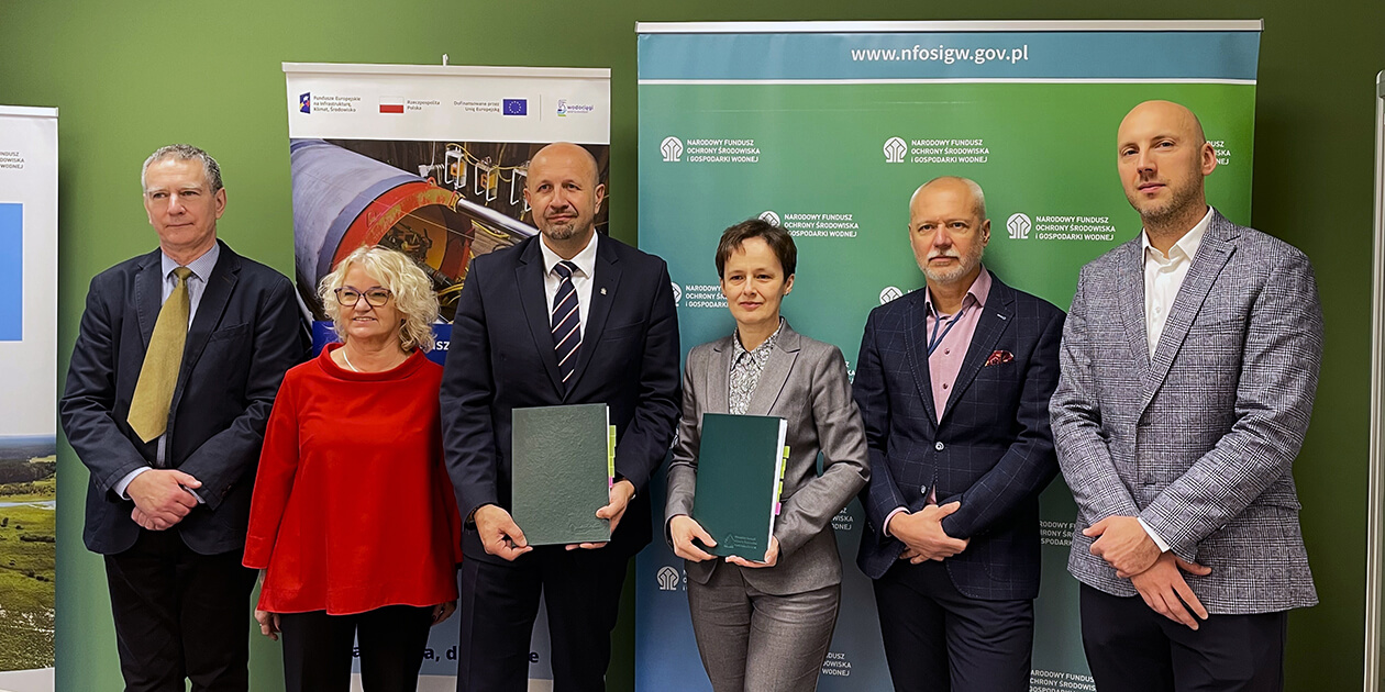 Dofinansowanie unijne na kanalizację w Warszawie – podpisanie umowy przez Wodociągi Warszawskie i NFOŚiGW