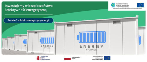 NFOŚiGW wspiera magazynowanie energii – 174 projekty