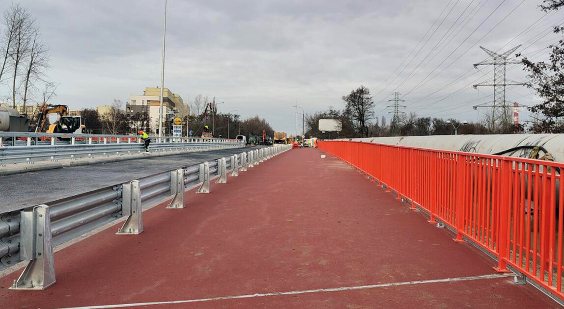 Nowe wiadukty w Katowicach nad S86