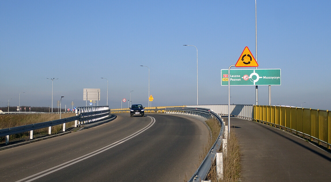 Obwodnica Gostynia w ciągu DK12 – oddano do ruchu obwodnicę Gostynia