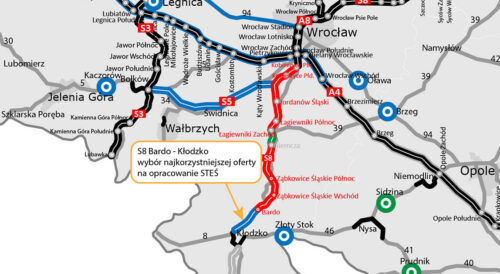 Wybrano wykonawcę STEŚ dla S8 Bardo – Kłodzko